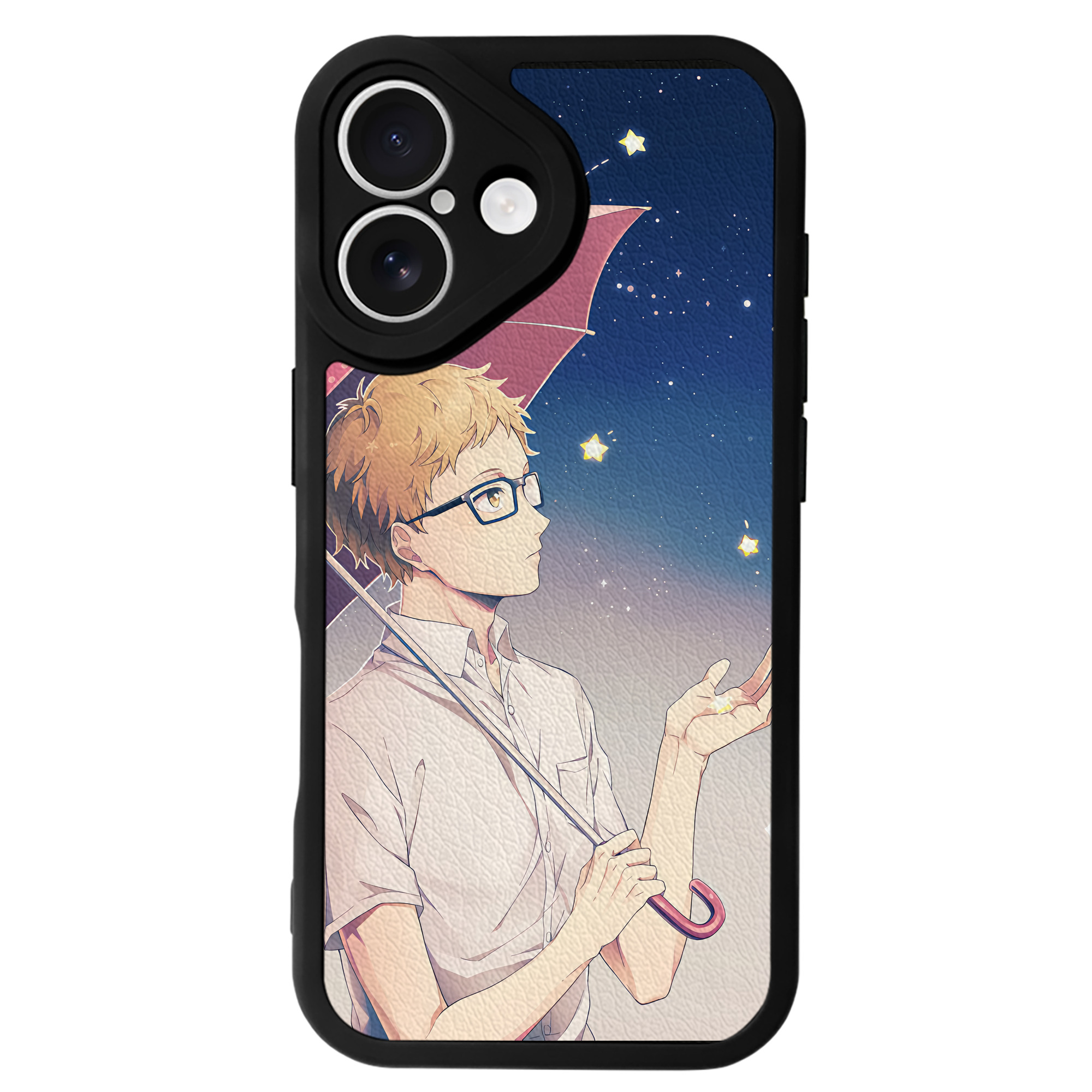 （画像用） ハイキュー!! Haikyu!! 【iPhone 16シリーズ対応】シリコンスマホケース（レザー調） 材質：シリコン